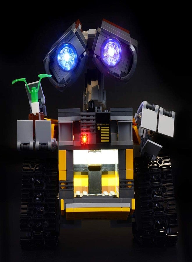 BRIKSMAX طقم إضاءة LED من BRIKSMAX لفيلم Wall-E - متوافق مع نموذج كتل البناء Lego 21303 - لا يتضمن مجموعة Lego - Image 2