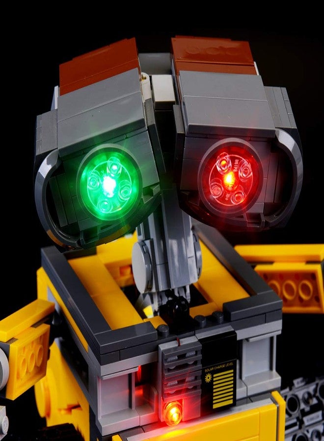 BRIKSMAX طقم إضاءة LED من BRIKSMAX لفيلم Wall-E - متوافق مع نموذج كتل البناء Lego 21303 - لا يتضمن مجموعة Lego - Image 5
