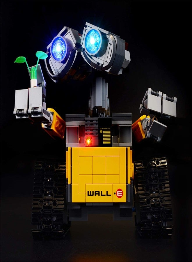 BRIKSMAX طقم إضاءة LED من BRIKSMAX لفيلم Wall-E - متوافق مع نموذج كتل البناء Lego 21303 - لا يتضمن مجموعة Lego - Image 1