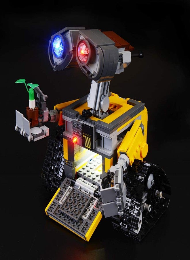 BRIKSMAX طقم إضاءة LED من BRIKSMAX لفيلم Wall-E - متوافق مع نموذج كتل البناء Lego 21303 - لا يتضمن مجموعة Lego - Image 3