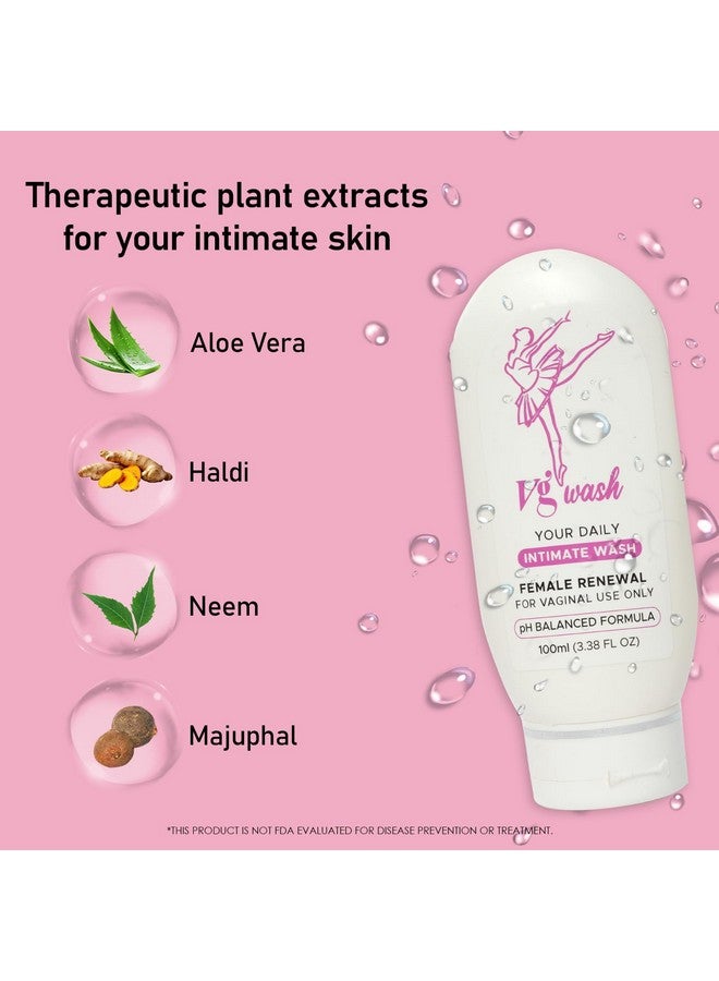 Exposed Vg Wash Intimate Wash For Female Prevents Dryness | Irritation And Odour | Ph Balanced Intimate Hygiene Wash | Paraben Free | For All Skin Types - 100 Ml - Image 3