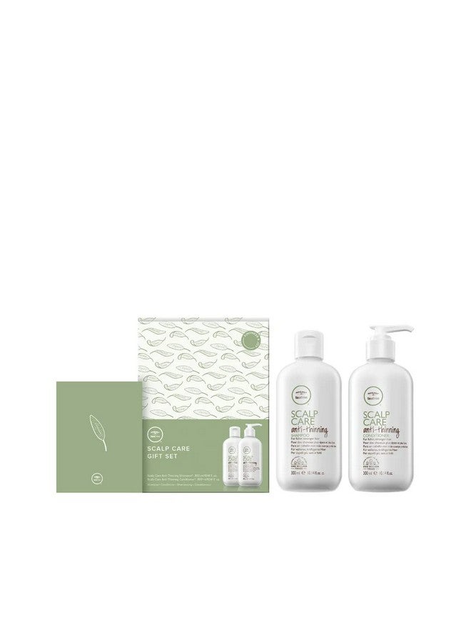 Tea Tree Scalp Care Holiday Gift Set Shampoo + Conditioner For Fine + Thinning Hair - Image 1