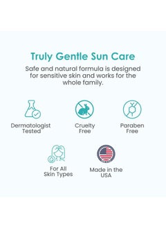 TruKid Easy On Mineral Sunscreen Spf 50 - Kids & Baby Sunscreen For Face & Body, Sunblock Protection For Sensitive Skin, Unscented, 3.4Oz  - Image 4