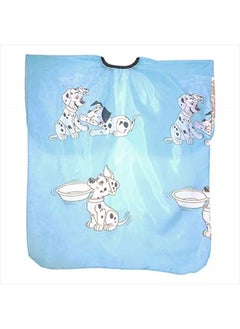 JINDIN Kids Haircut Salon Cape Hair Cutting Cape for Children cloth Kids Barber Cape Child Shampoo Waterproof Capes (Blue)  - Image 2