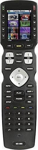 UNIVERSAL REMOTE MX-990 Complete Control IR/RF Remote with Color LCD Screen, Black (MX990) - Image 5
