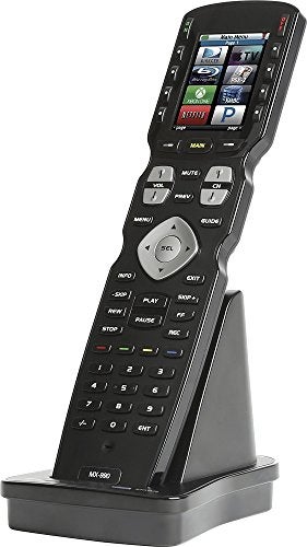 UNIVERSAL REMOTE MX-990 Complete Control IR/RF Remote with Color LCD Screen, Black (MX990) - Image 2
