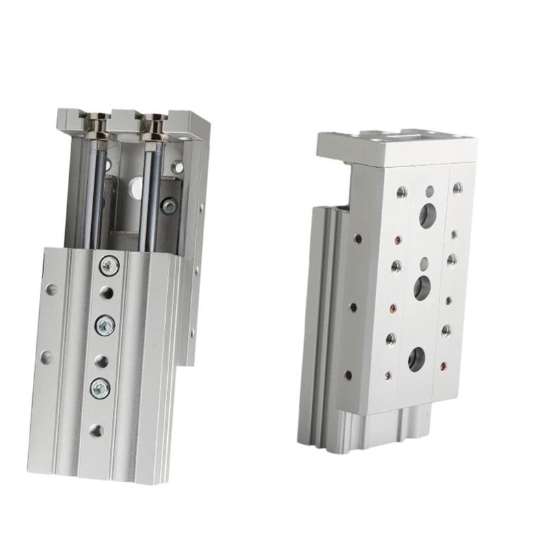MXS8 Series Air Slide Table Pneumatic Cylinder Slide Rail MXS8 BS Size - Image 2