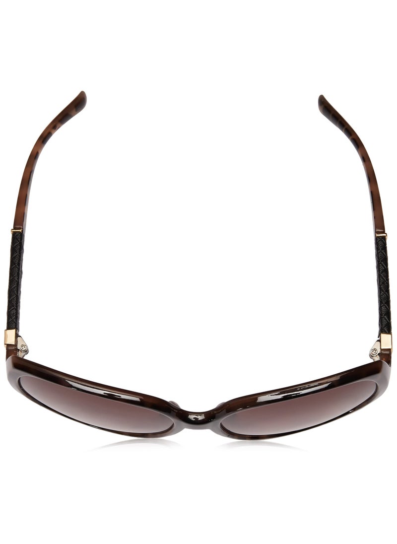 Jessica Simpson Jessica Simpson Womens J5236 Oversized Rectangular Sunglasses With Uv400 Protection. Glam Gifts For Her, 60 Mm, Tortoise, 60 Mm US  - Image 4