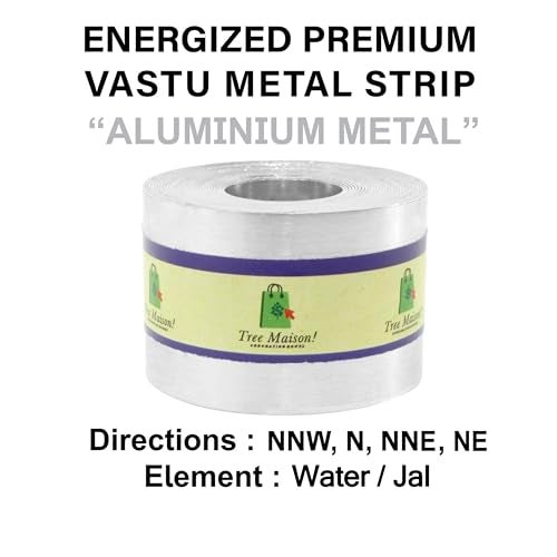 TREEMAISON Aluminium Strip | 1 INCH | Pack of 1 | Vastu Aluminium Strip for Toilet | Vastu Strip Remedy | Width-25mm, Thickness-0.3mm, Length-8 Feet Approx - Image 4