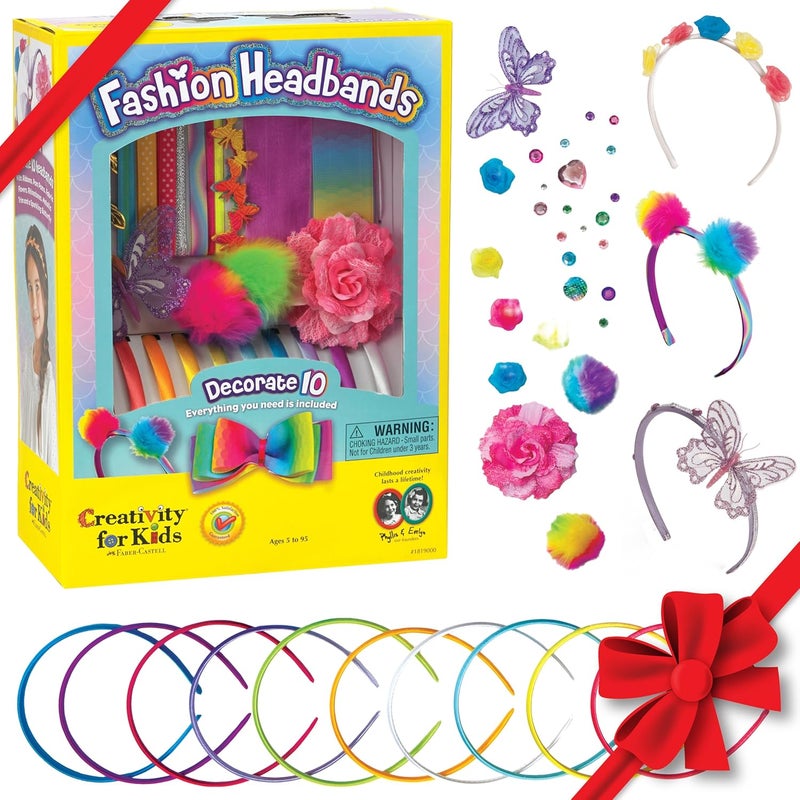Creativity for Kids Fashion Headbands Craft Kit - Image 1