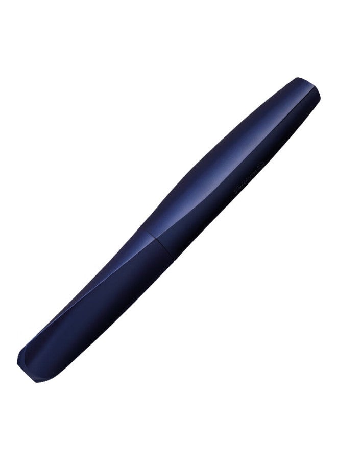 Pelikan Fountain Pen And Ballpoint Pen, Student Writing Practice Stationery Set, Twist P457 Twist Metal Painted Fountain Pen In Night Wind Blue Ef, Red Love Gift Box Set - Image 3