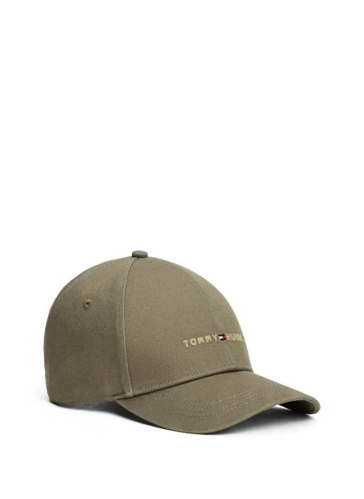 تومي هيلفيغر Logo Curved Peak Cap