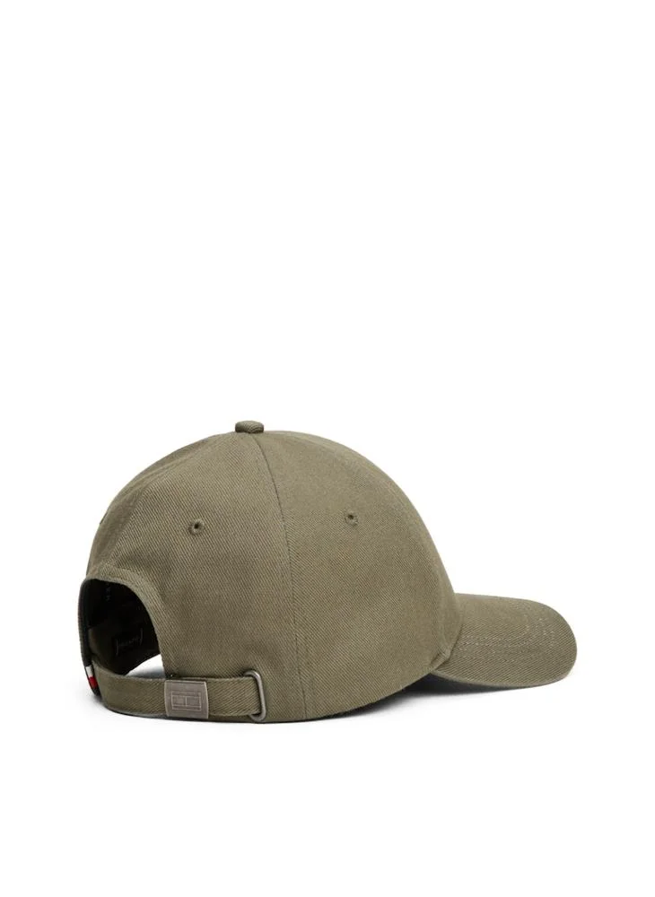 تومي هيلفيغر Logo Curved Peak Cap