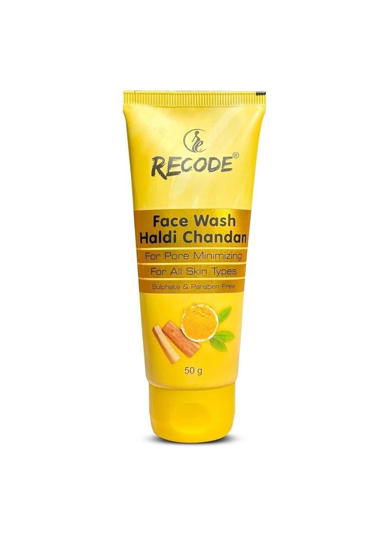 Recode Face Wash 50 G Haldi Chandan 