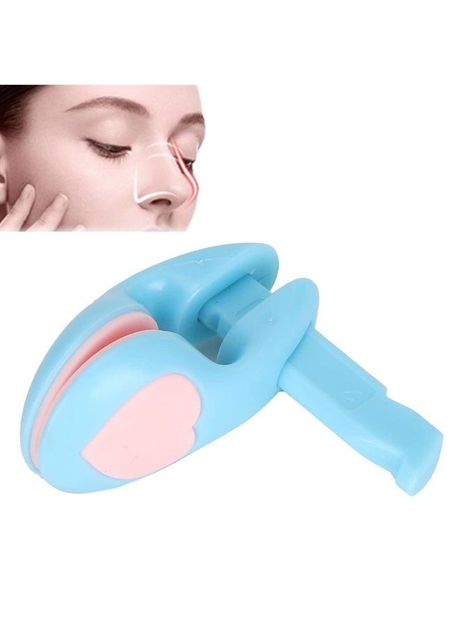 Brrnoo - Professional Nose Bridge Straightener Corrector,Silicone Nose Shaper Lifter Clip, Nose Beauty Clip for Lifting Slimming Clips for Women Men(blue) - Image 1