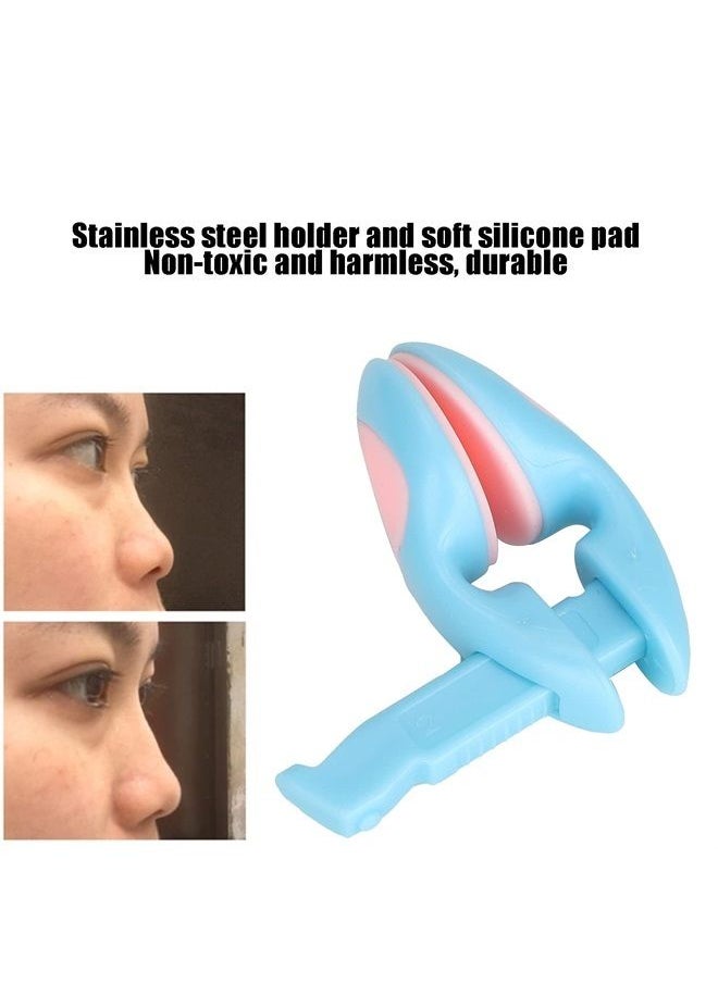Brrnoo - Professional Nose Bridge Straightener Corrector,Silicone Nose Shaper Lifter Clip, Nose Beauty Clip for Lifting Slimming Clips for Women Men(blue) - Image 1