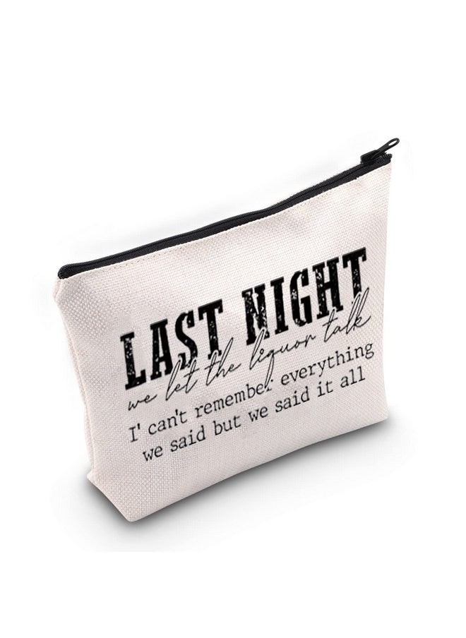 TOBGBE Country Singer Album Idea Merchandise Western Music Lyric Inspired Gift Country Music Lover Bags (We Said Bag)  - Image 1
