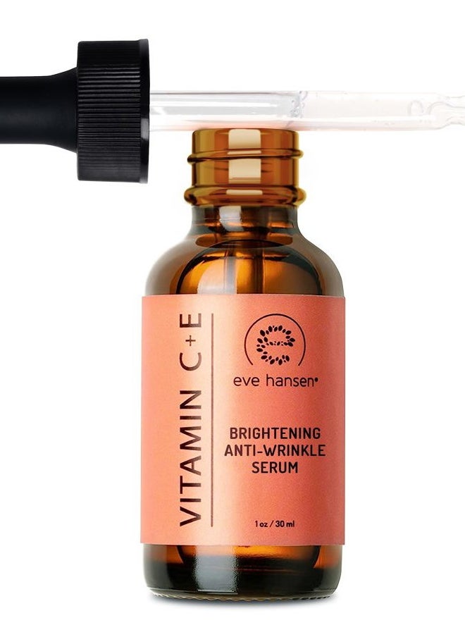 Eve Hansen - Vitamin C Serum for Face - Facial Serum with Hyaluronic Acid, Vitamin E and Aloe Vera 1 oz - for softer, smoother, and more refined Skin - Image 1