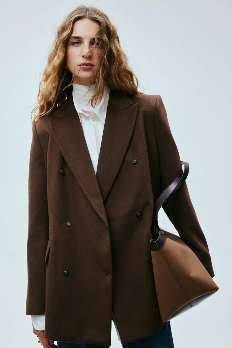 H&M Double-breasted blazer