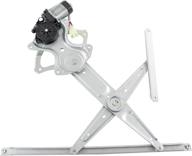 TRQ Front Power Power Window Regulator & Motor Assembly Set Compatible with 2009-2013 Toyota Corolla Matrix TO1350214 TO1351214 - Image 5