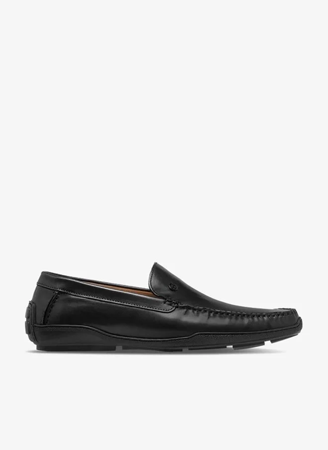 DUCHINI BLACK Men Slip-On Leather Moccasins for Men | Best Price UAE