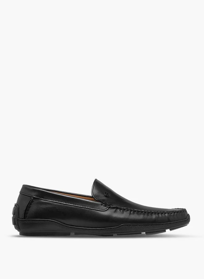 Duchini BLACK Men Slip-On Leather Moccasins for Men | Best Price UAE