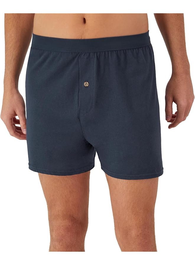 Hanes mens Men's Knit Boxers 6 Pack Boxer Shorts (pack of 6) - Image 2