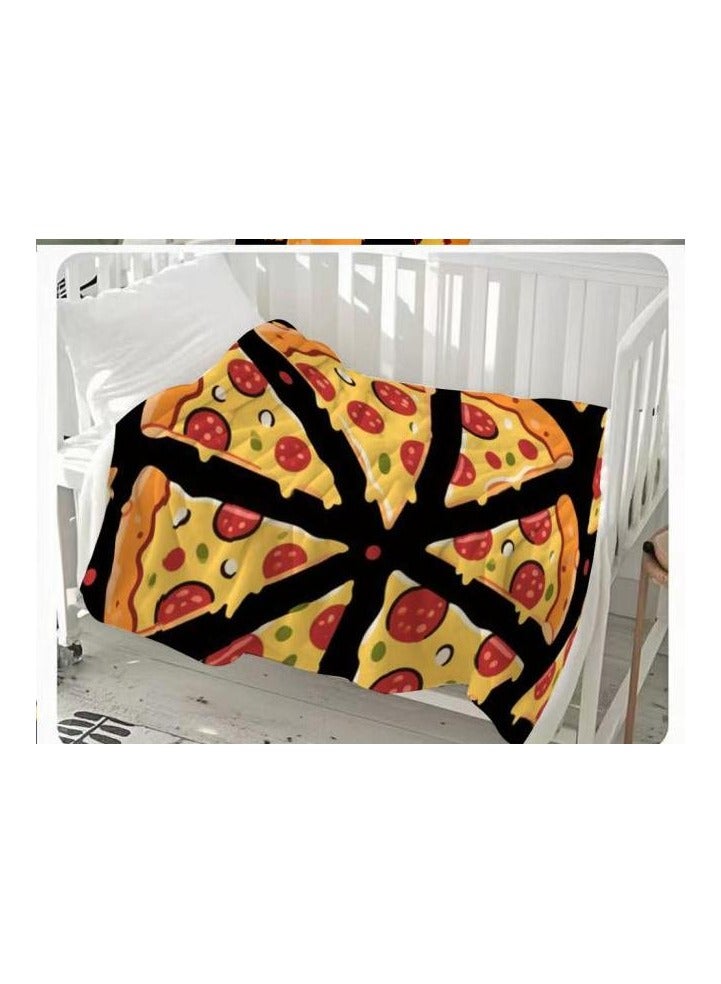 general Flannel thin blanket (warm and comfortable, suitable for sleep, gaming, dust removal and sandproof) 150cm*200cm - 743 - Image 3