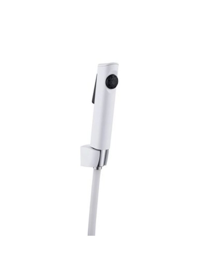 Milano Phantom Shattaf Nylon Hose Set - White Brass Shattaf with 3-Year Warranty, Sanitary Bathroom Bidet Sprayer, DIY Installation, Made in China - Image 5