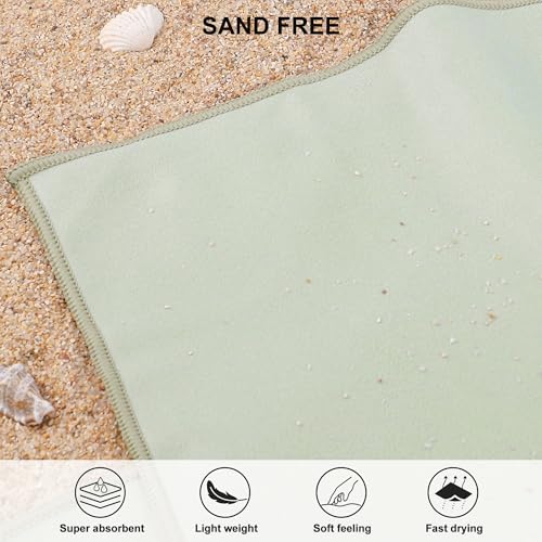 Rainleaf Microfiber Towel Perfect Travel & Gym & Camping Towel. Quick Dry - Super Absorbent - Ultra Compact - Lightweight. Suitable for Trip, Beach, Shower, Backpacking, Pool - Image 5