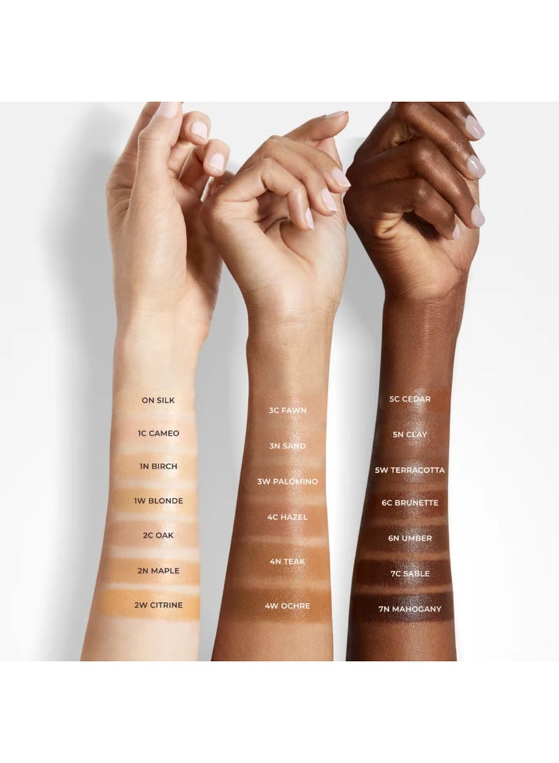 laura mercier Tinted Moisturizer Natural Dewy - 7N1 MAHOGANY - Image 4