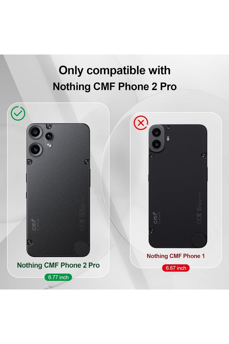 Case for Nothing CMF Phone 2 Pro Cover Soft Silicone Case with Camera Protection for Nothing CMF 2 Pro - Image 2