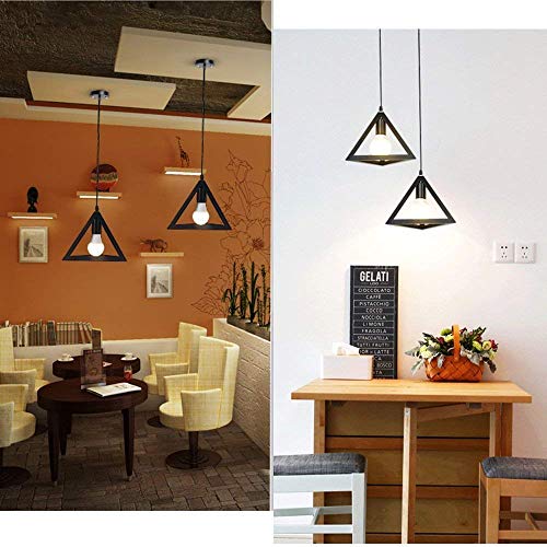 Groeien newflex_196 Hanging Light, Black, Triangle-Metal - Image 4