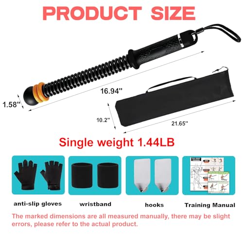 NONGKANG Adjustable Ropeless Battle Ropes, Portable Cordless Workout Rope for Home Gym — HIIT, Strength & Low-Impact Cardio, Variable Resistance, Quiet Training for Men & Women, Include Storage Bag - Image 3