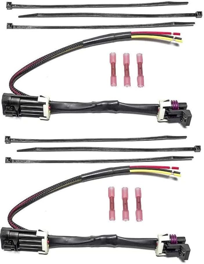 Muzzys Tail Light Whip Power Harness Adapter Splice Pigtail Jumper for Can Am Maverick X3 (2012-2021) - Image 1