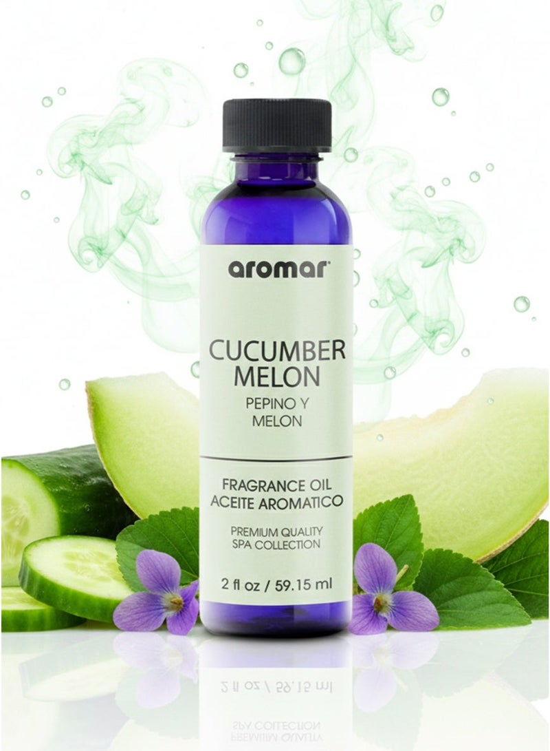 Aromar Spa Aromatic Oil  Cucumber Melon Fragrance, 59.15ml - Image 1