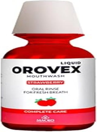 Macro - Orovex Liquid Mouth wash strawberry 250ml