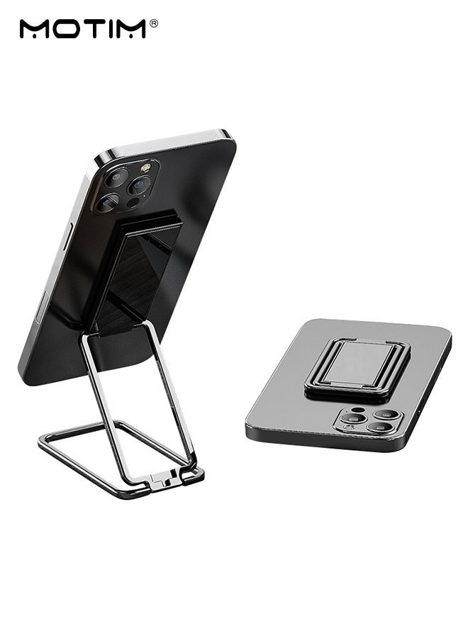 Phone Finger Holder Stand Magnetic Ring, Foldable Stylish & Comfortable Grip, Magsafe Ring Holder Compatible for All Phones