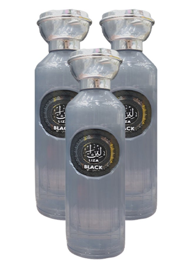 ليزا 3 قطع عطر ليزا بلاك للجنسين 100 مل - Image 1
