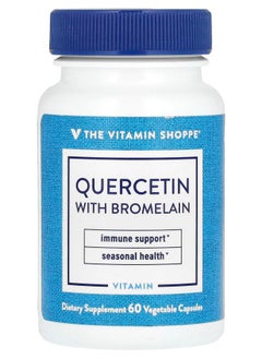 Quercetin With Bromelain 60 Vegetable Capsules