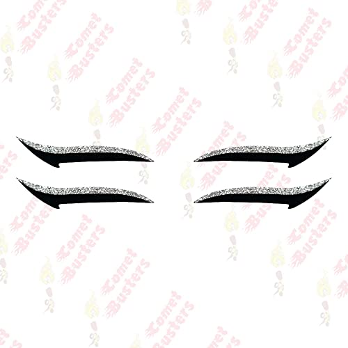 Comet Busters Silver Glitter Eyeliner Stickers (EL028) - Image 4