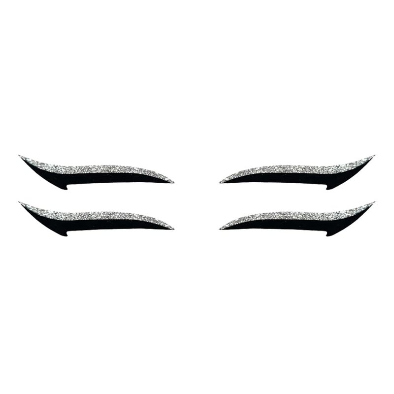 Comet Busters Silver Glitter Eyeliner Stickers (EL028) - Image 5