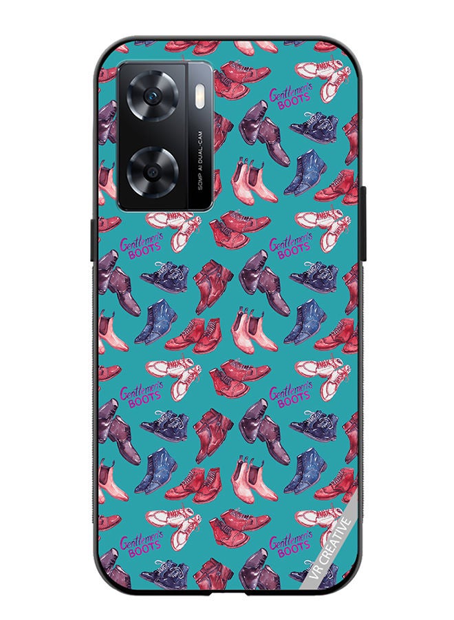 VR CREATIVE Protective Case Cover For OnePlus Nord N20 SE Modern Gentlemen`S Boots Collection Design Multicolour - Image 1