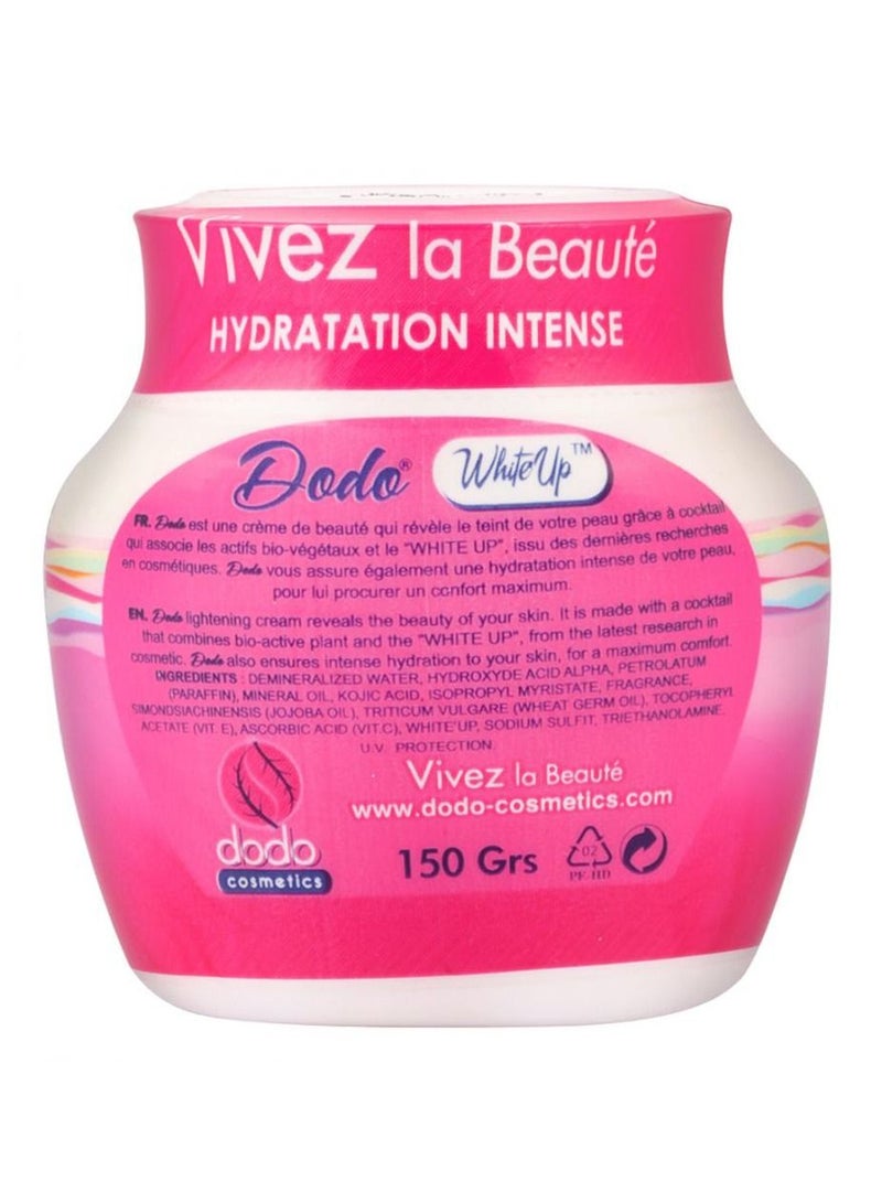 دودو أبيض حتى الجمال البرق كريم مكثفة ترطيب 150g - Image 2