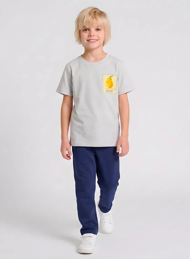 Take Two  Boys Regular Fit Graphic T-Shirt By Juniorloom for Men | Best Price UAE