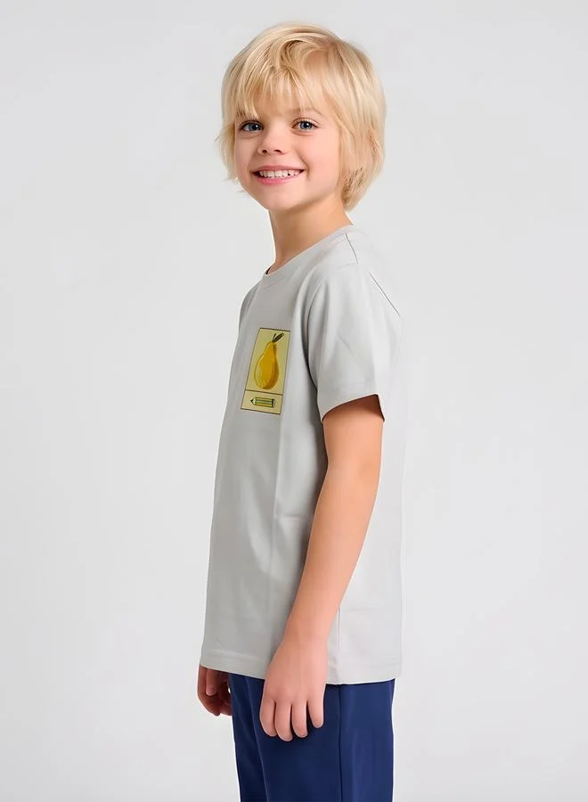 Take Two Boys Regular Fit Graphic T-Shirt By Juniorloom