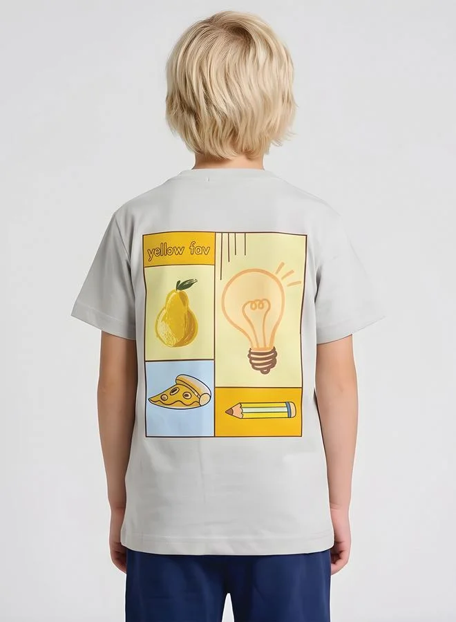 Take Two  Boys Regular Fit Graphic T-Shirt By Juniorloom for Men | Best Price UAE