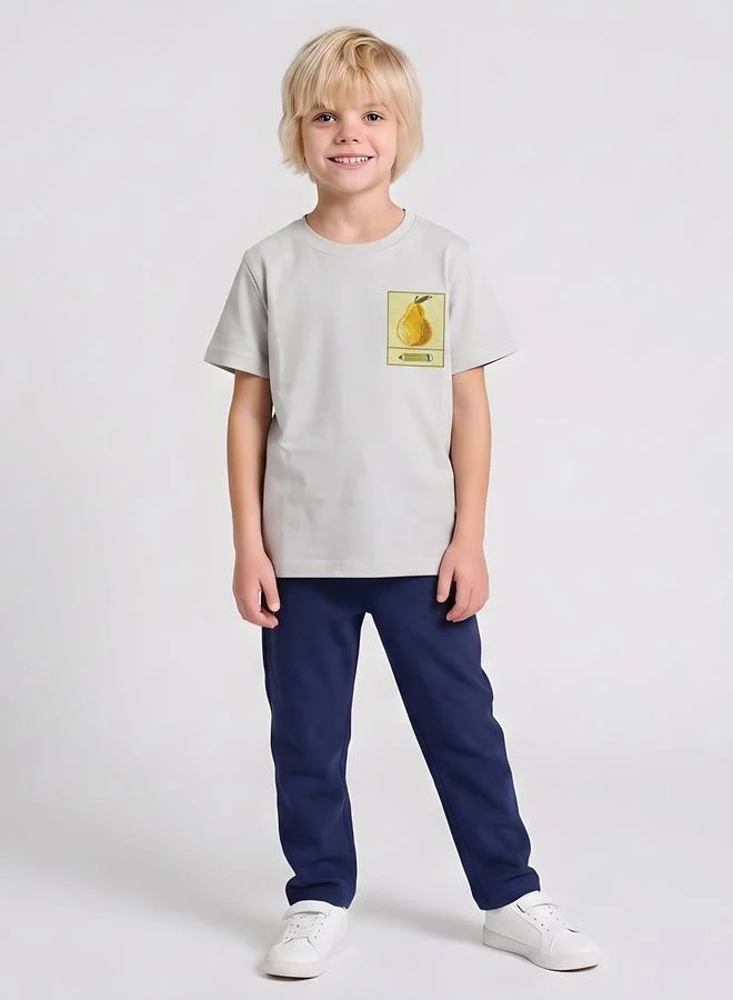 Take Two Boys Regular Fit Graphic T-Shirt By Juniorloom