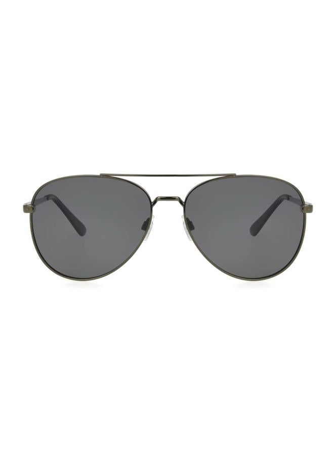 Foster Grant mens Oliver Polarized for Digital Sunglasses Sunglasses, Gun Metal and Black, 59mm US, Gun Metal and Black, 59mm - Image 2