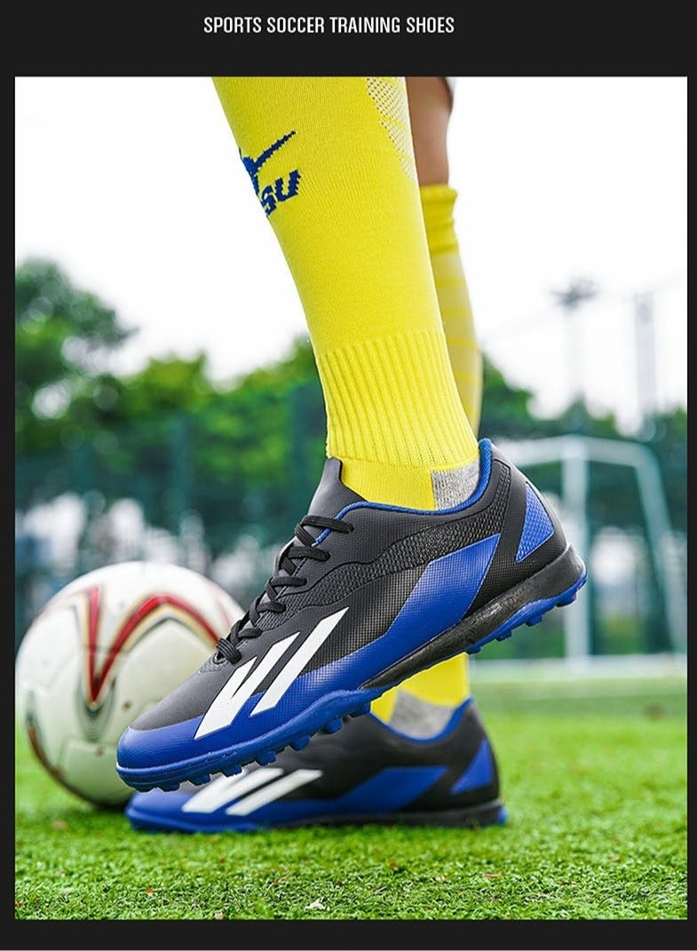 SKT Shiketro Four-Season Sports Shoes TF Spikes, Professional Training And Wear-Resistant Football Shoes, Men's And Women's Long Broken Spikes Non-Slip Shoes  - Image 2